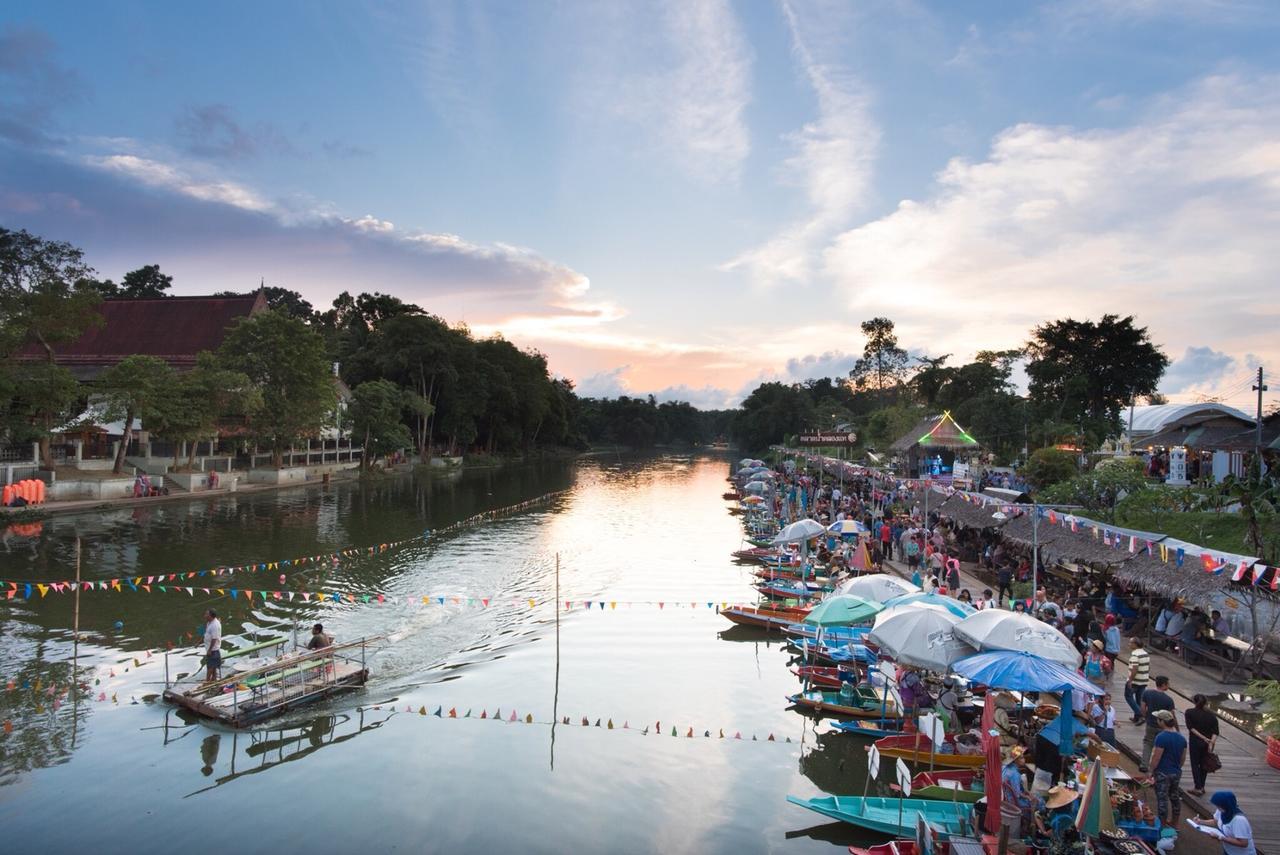 Talad Nam Klong Hae Resort Hat Yai Exteriör bild